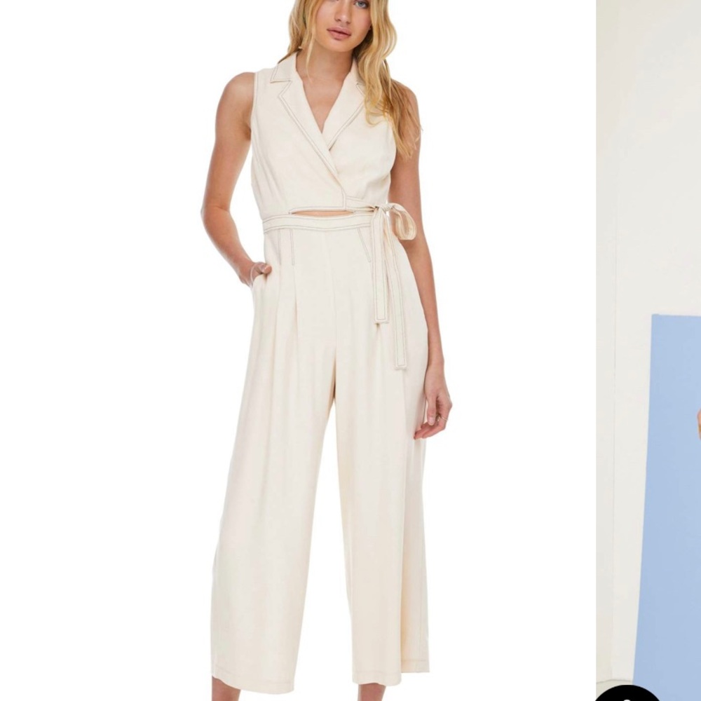 Astr the Label Vantage Wrap Jumpsuit